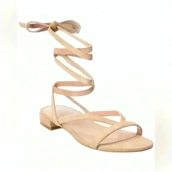 NEW Stuart Weitzman Anita Suede Sandal Size 10 - Picture 1 of 10